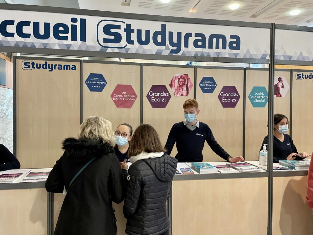 NOS ETUDIANTS SUR LE SALON STUDYRAMA - Actualité Toulouse - Tunon